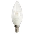 Sunlite LED B10 40W Equivalent E14 Base Dimmable Clear Torpedo Chandelier Light Bulb 2700K, 3PK 81486-SU